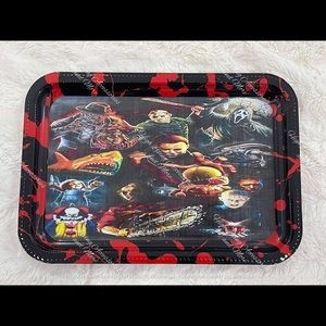 Horror Film Characters Tray